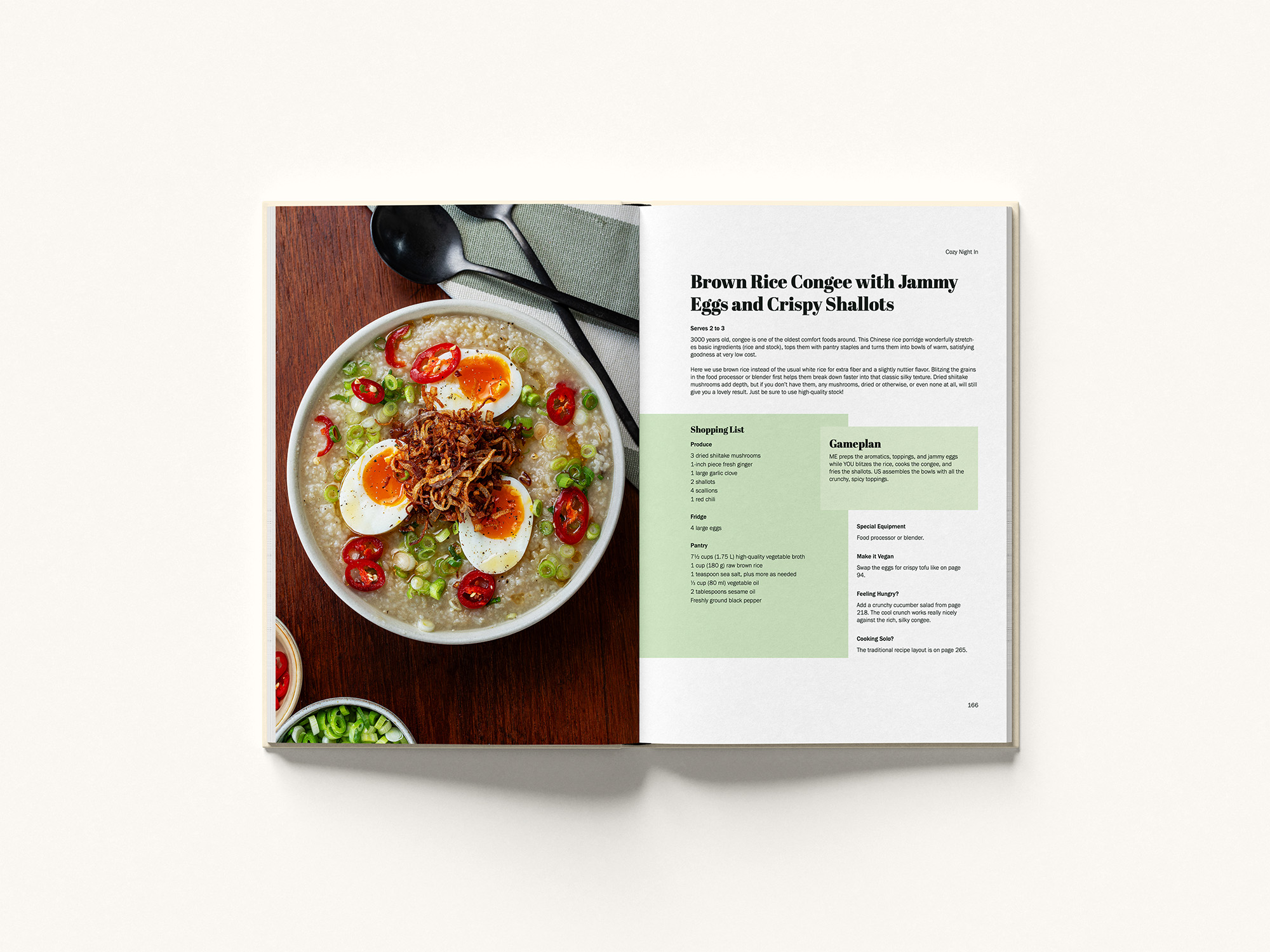 Veggies & Greens Edition Congee spread