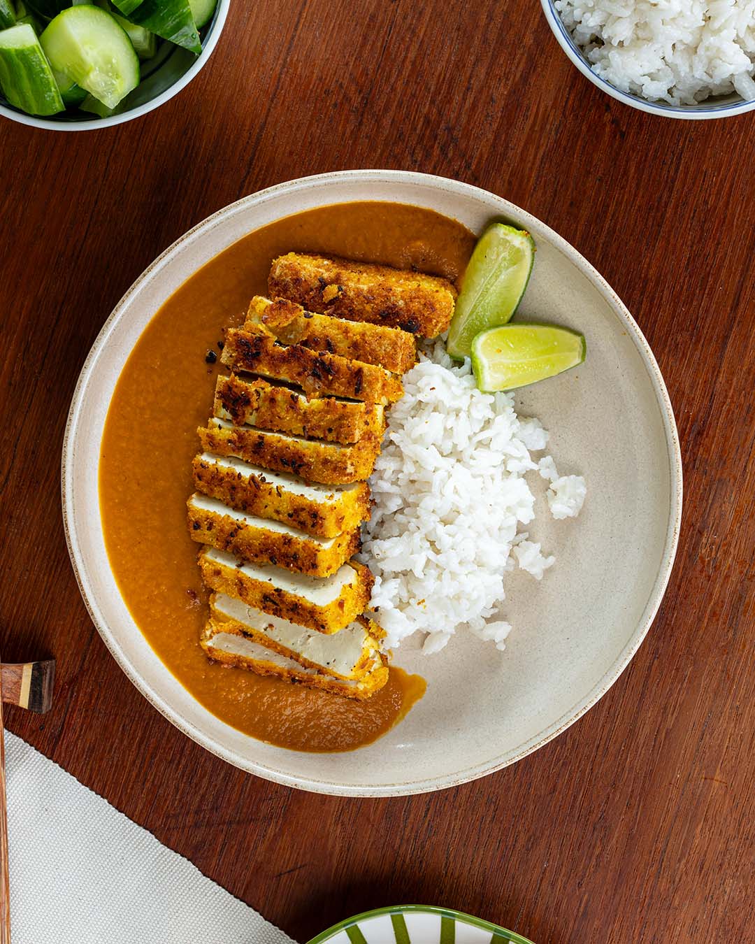 Vibrant dish shot
