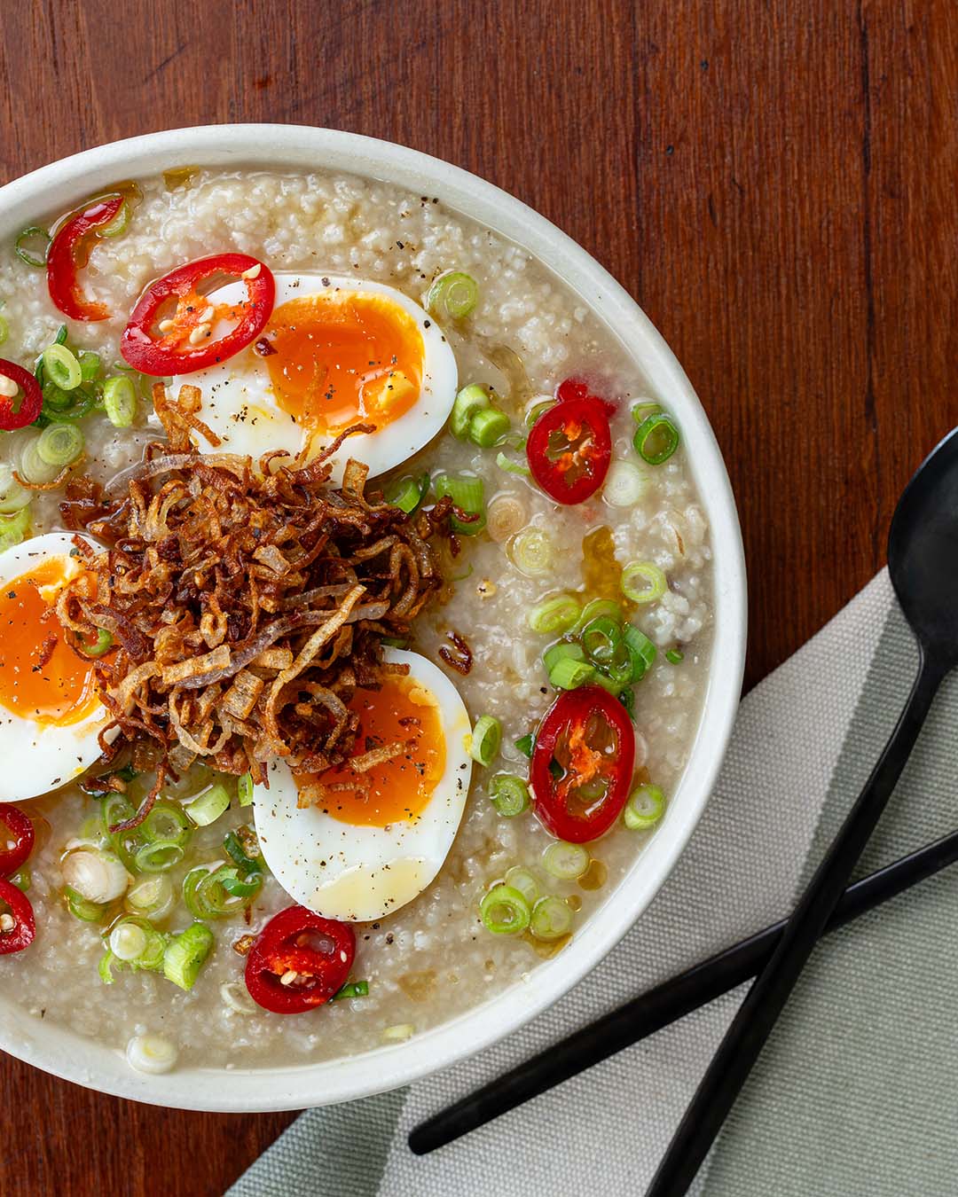 Vibrant dish shot